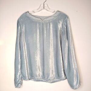 SOFT SURROUNDINGS Velour Blouse